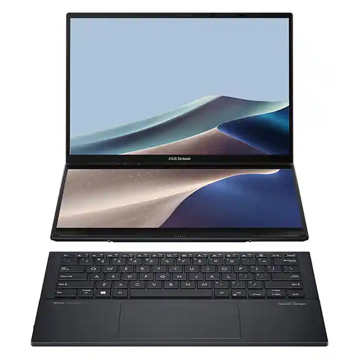 لپ تاپ ایسوس 14 اینچی مدل Zenbook DUO UX8406MA Ultra 7 155H 16GB 1TB-مشکی