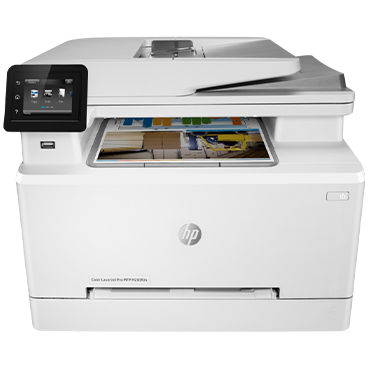 پرینتر اچ پی مدل Color LaserJet Pro MFP M283fdn لیزری چندکاره-سفید