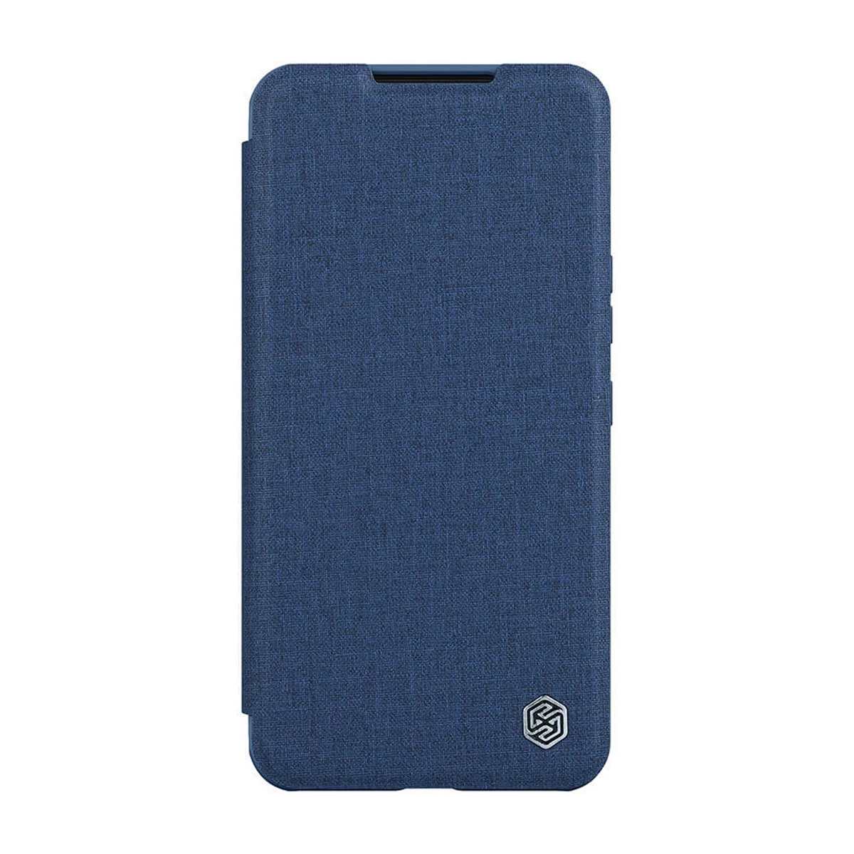 کیف کلاسوری گوشی سامسونگ Galaxy S22 نیلکین مدل Qin Pro Plain Cloth-سرمه‌ای