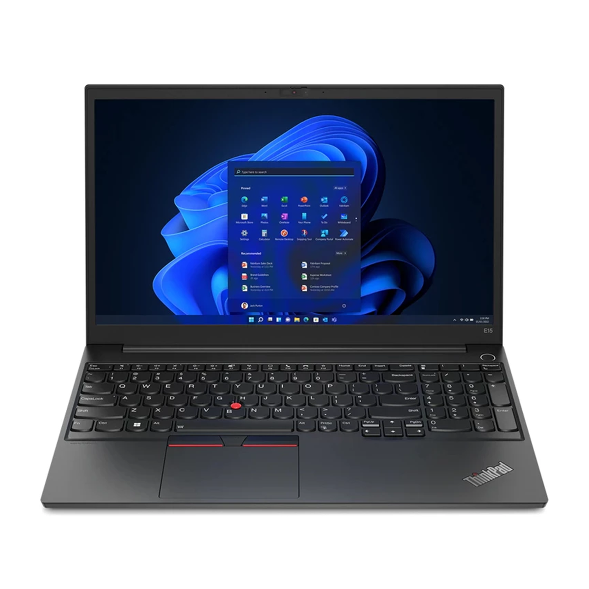 لپ تاپ لنوو 15.6 اینچی مدل ThinkPad E15  Gen 4 i5 ۱۲۳۵U 16GB 512GB SSD 