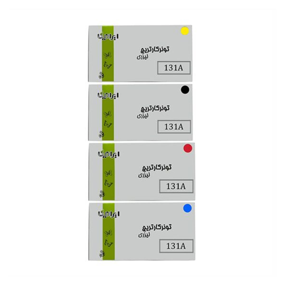 کارتریج ایرانیکا طرح Hp 131A ست چهار رنگ-چند رنگ 