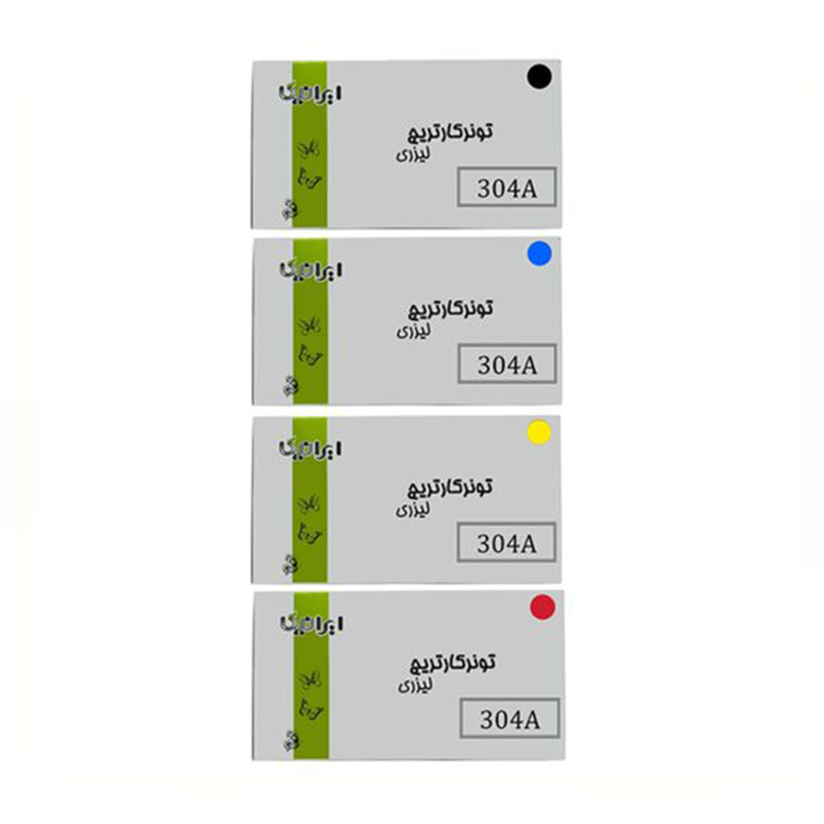 کارتریج ایرانیکا طرح Hp 304ASET ست چهار رنگ-چند رنگ 