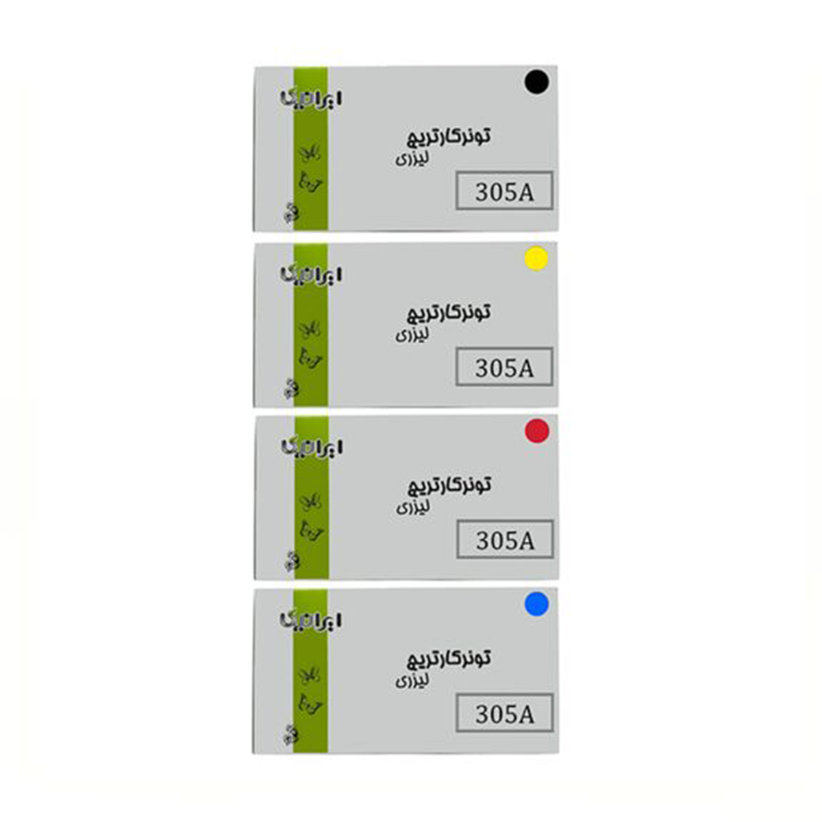 کارتریج ایرانیکا طرح Hp 305ASET ست چهار رنگ-چند رنگ 