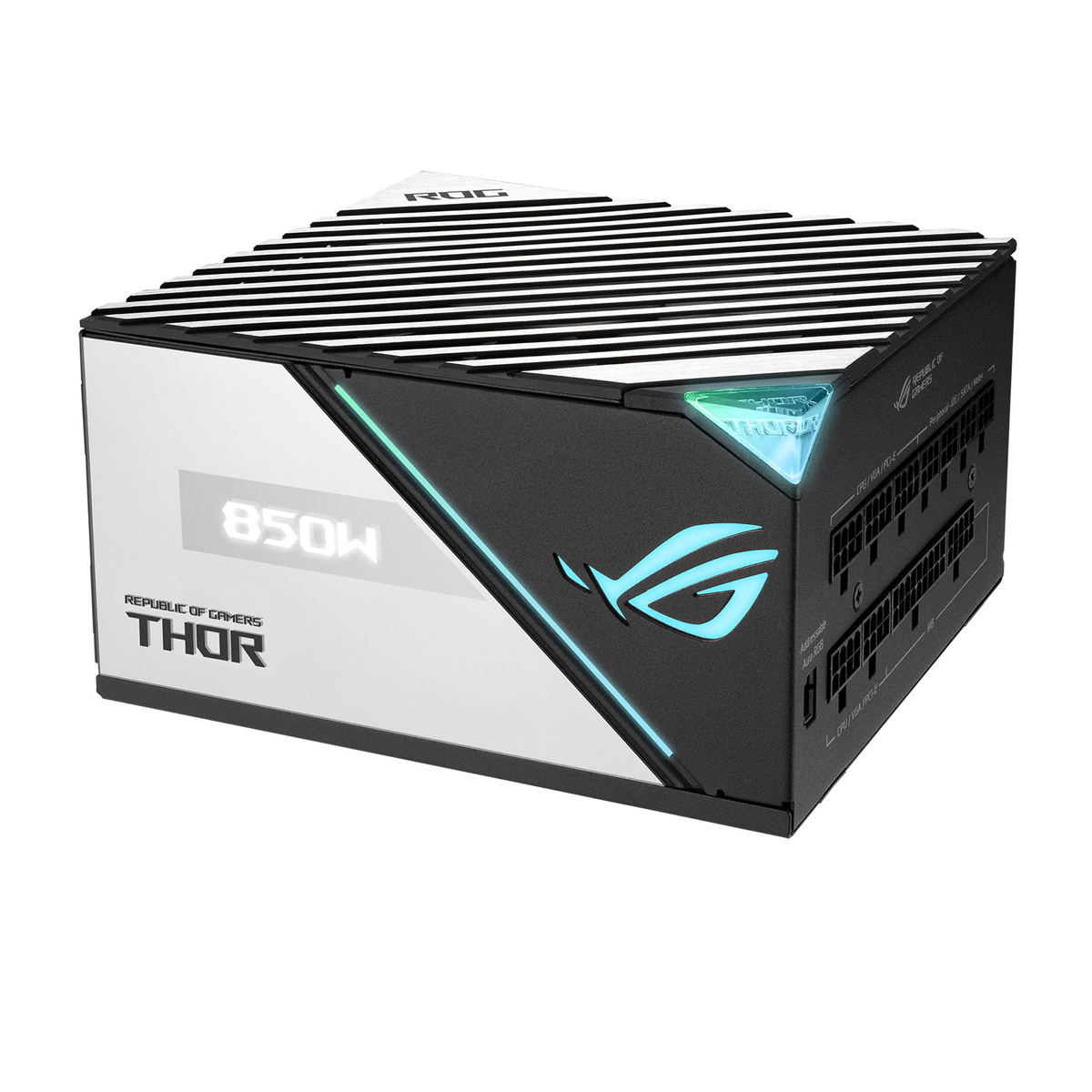 منبع تغذیه کامپیوتر ایسوس مدل ROG THOR 850P2 Platinum-مشکی