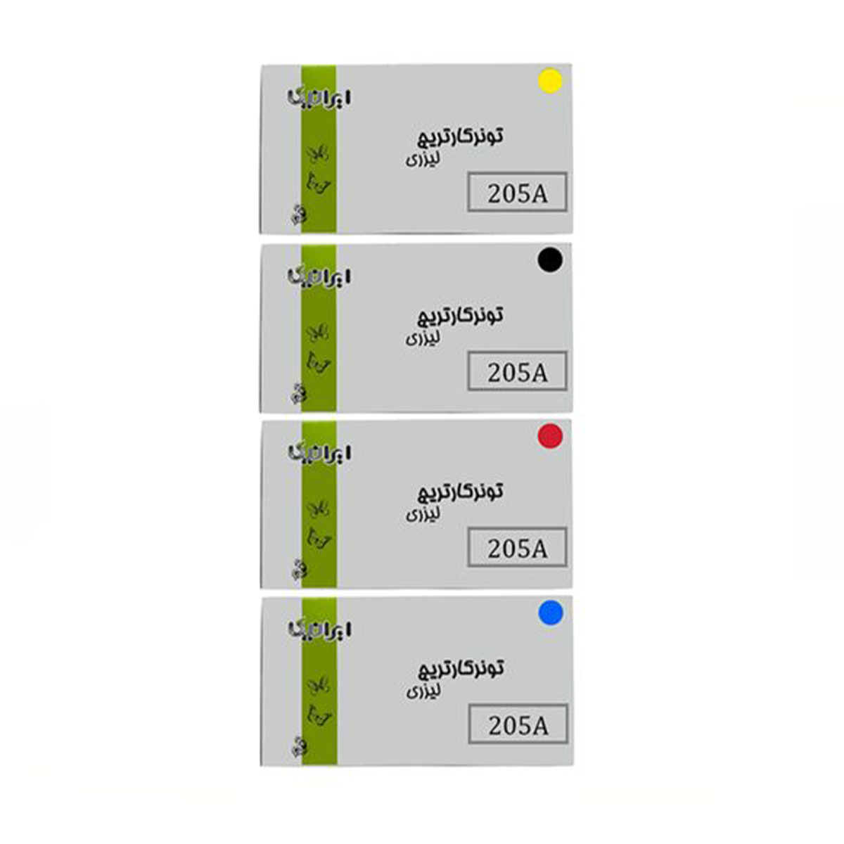 کارتریج ایرانیکا طرح Hp 205A ست چهار رنگ-چند رنگ 