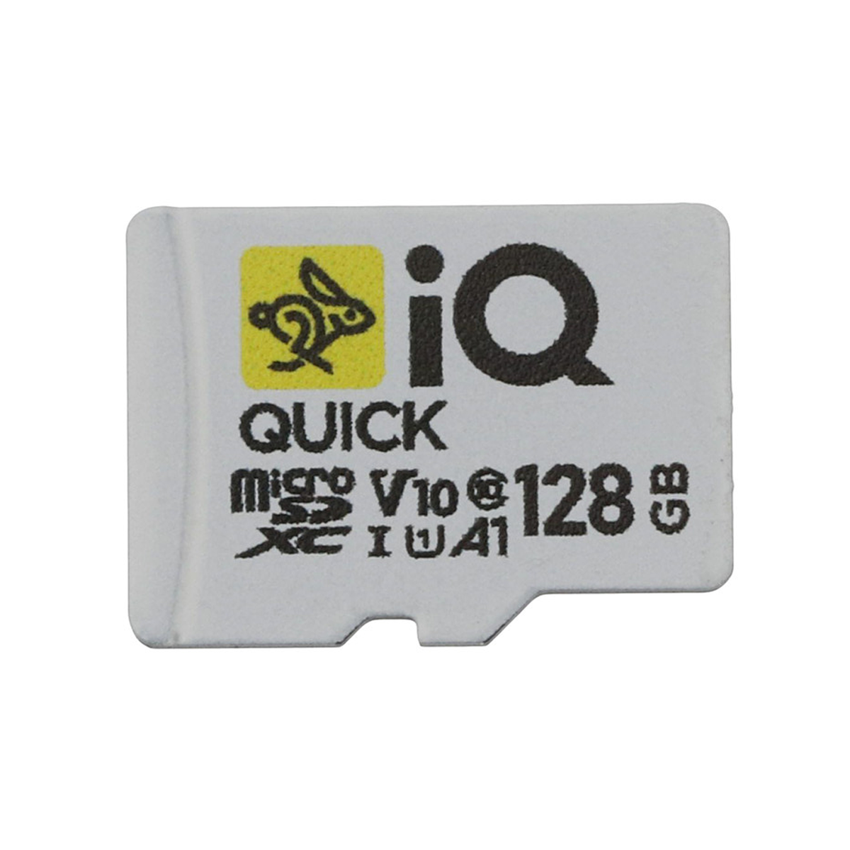 کارت حافظه‌ microSDXC آی کیو کلاس 10 استاندارد U1 مدل V10 A1 ظرفیت 128 گیگابایت-سفید