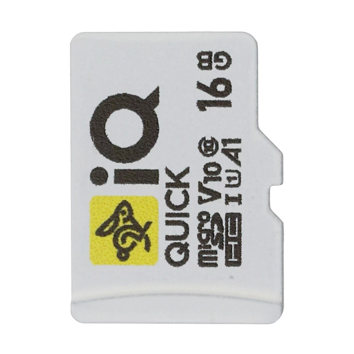 کارت حافظه‌ microSDHC آی کیو کلاس 10 استاندارد U1 مدل V10 A1 ظرفیت 16 گیگابایت-سفید