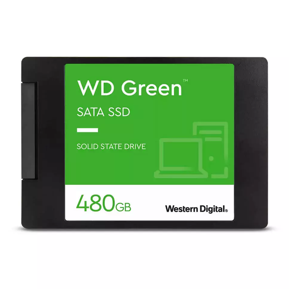 هارد اس اس دی اینترنال وسترن دیجیتال مدل WD Green SATA ظرفیت 480 گیگابایت-مشکی