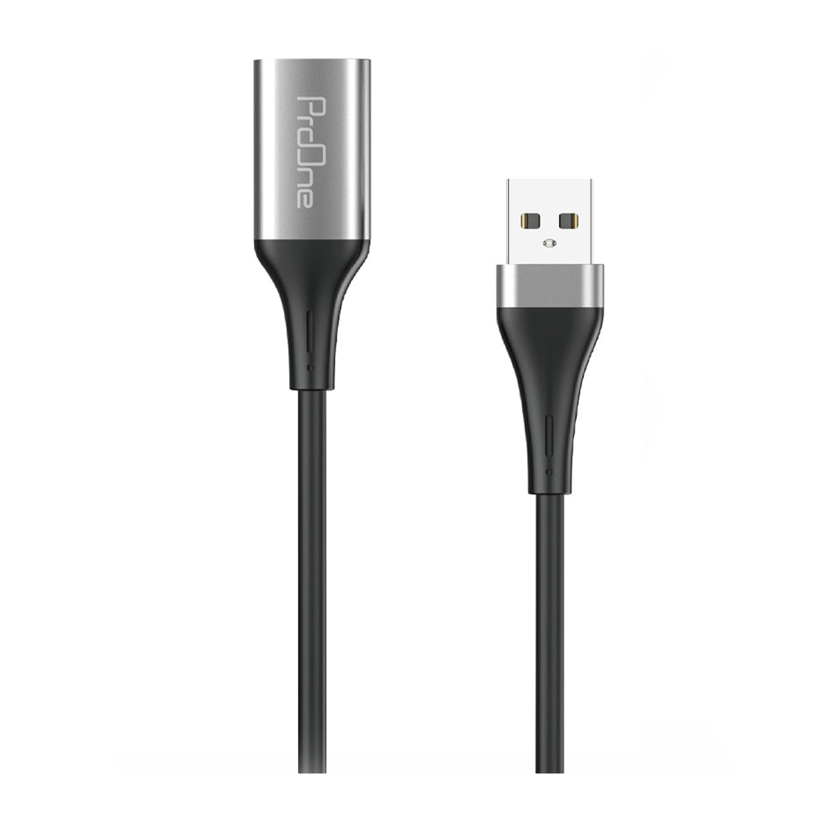 کابل تبدیل USB به تایپ سی پرووان مدل PEC851 طول 2 متر-مشکی