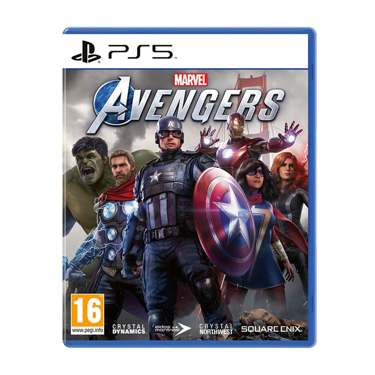 بازی Avengers برای PS5-مشکی