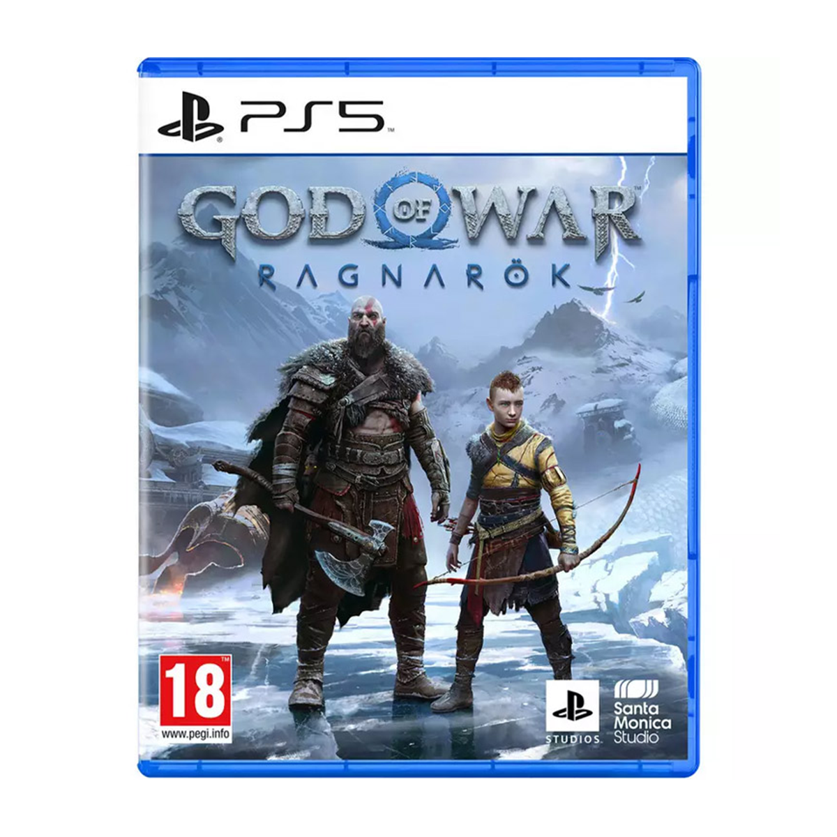 بازی God of War Ragnarok برای PS5 -مشکی