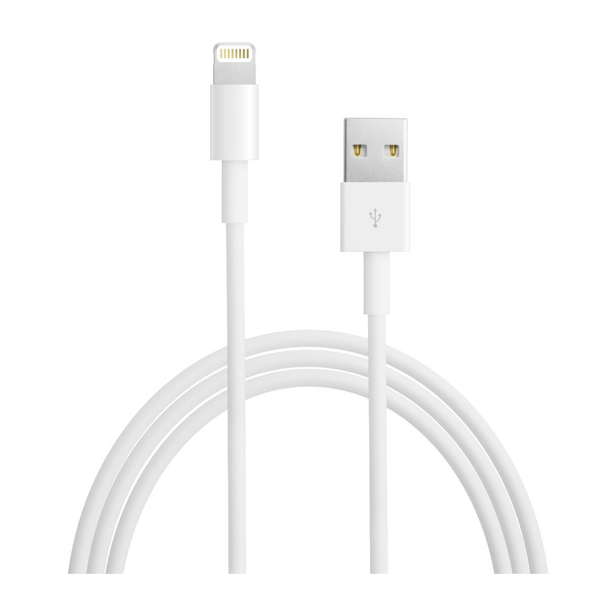  کابل شارژ آیفون اصلی | IPHONE ORIGINAL LIGHTNING CABLE-سفید