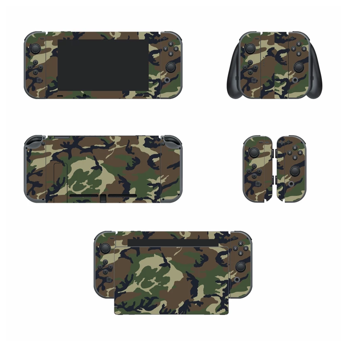 برچسب نینتندو سوییچ مدل Camo