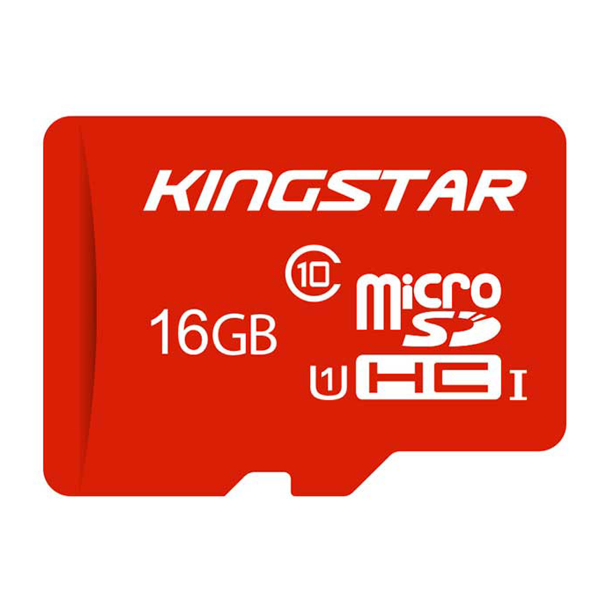 کارت حافظه‌ microSDHC کینگ استار استاندارد UHS-I U1 مدل 580X R85 ظرفیت 16 گیگابایت-قرمز