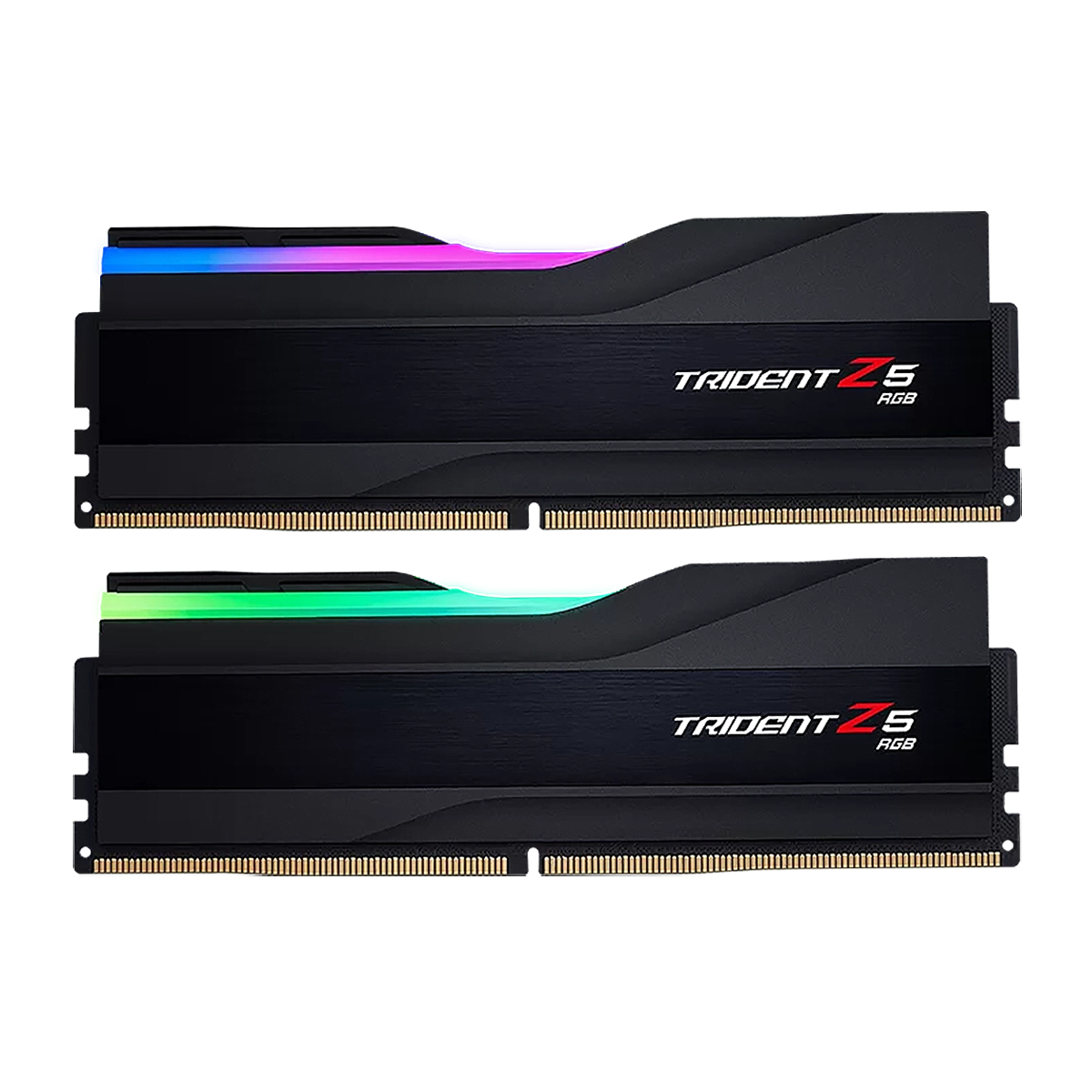 رم کامپیوتر DDR5 دو کاناله 6400 مگاهرتز CL32 جی اسکیل مدل TRIDENT Z5 RGB ظرفیت 32 گیگابایت