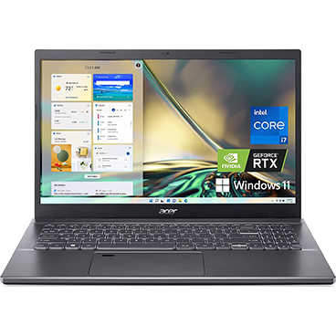 لپ‌ تاپ 15.6 اینچی ایسر مدل Aspire 5 A515 i7 1260P 8GB 512GB RTX2050