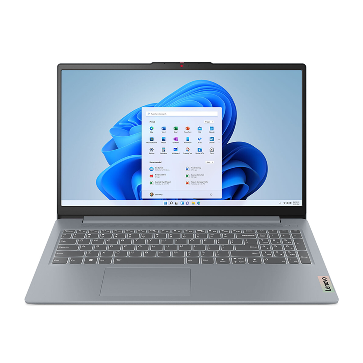 لپ تاپ لنوو 15.6 اینچی مدل IdeaPad Slim 3 i5 12450H 8GB 1TB