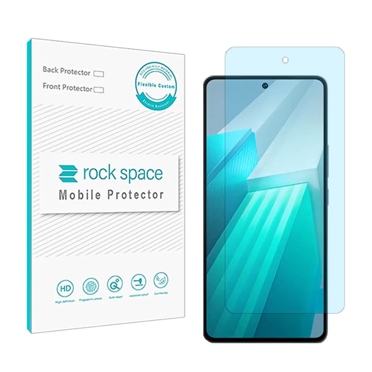 گلس گوشی ویوو iQOO Neo8 Pro راک اسپیس مدل BLU