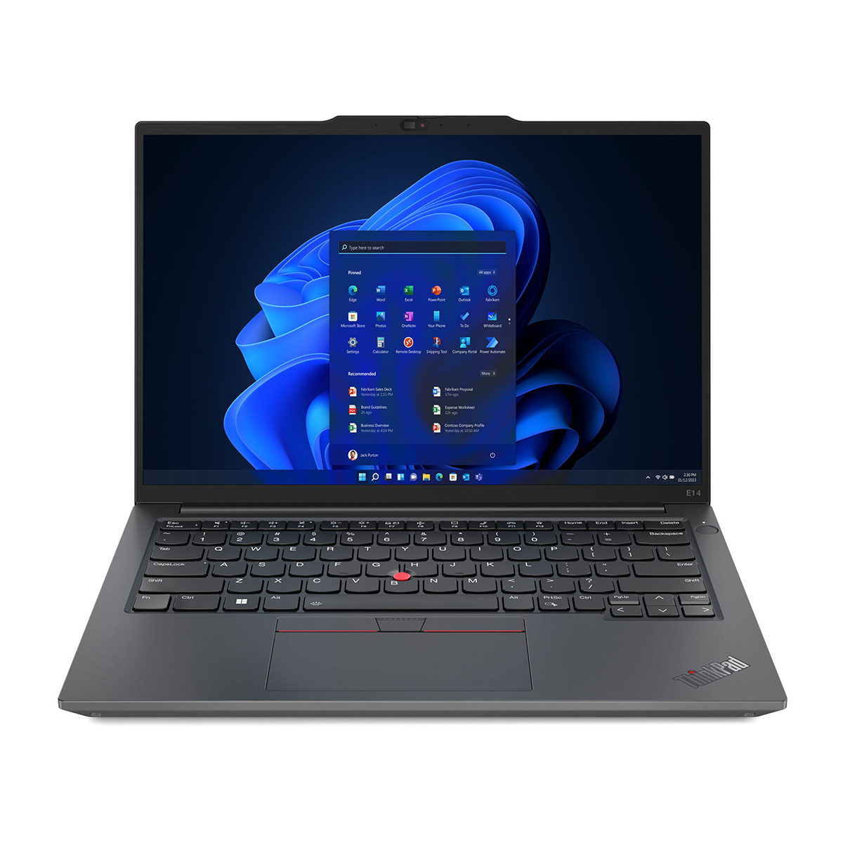 لپ تاپ لنوو 14 اینچی مدل ThinkPad E14 i7 1355U 8GB 512GB MX550