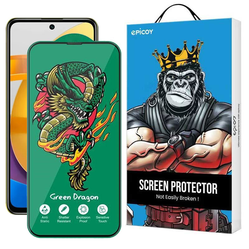 محافظ صفحه نمایش اپیکوی مدل Dragon ExplosionProof مناسب برای گوشی موبایل شیائومی Poco M4 Pro 5G/ Poco X4 GT/ Poco X3 GT