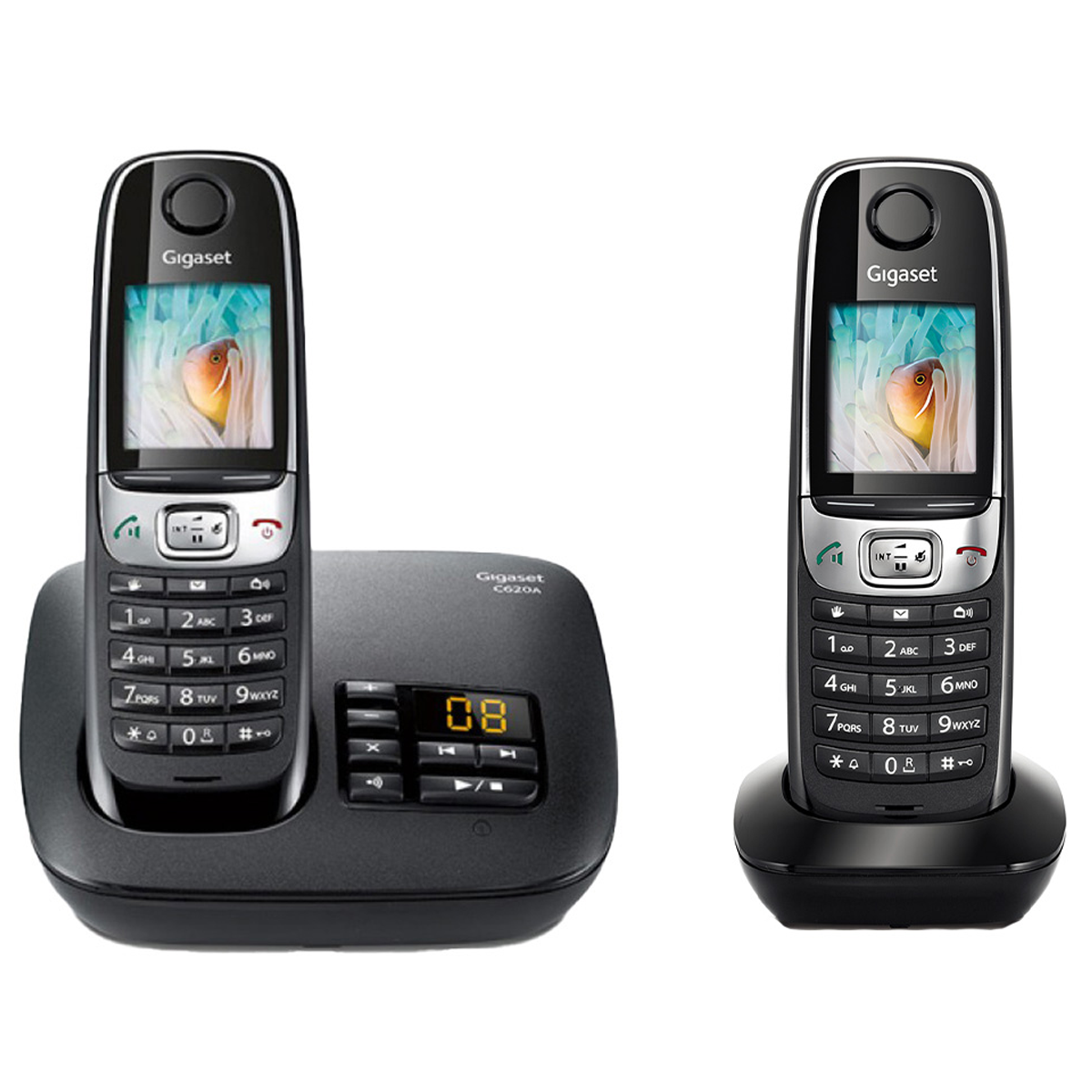 تلفن بی سیم گیگاست مدل C620 A Duo-مشکی
