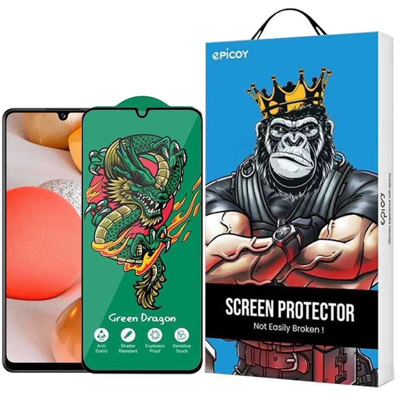 محافظ صفحه نمایش اپیکوی مدل  Green Dragon ExplosionProof مناسب برای گوشی موبایل سامسونگ  Galaxy A42 5G/A32 5G/A22 5G/A12 Nacho/A12 4G/A20s 4G