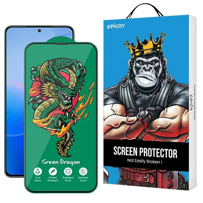 محافظ صفحه نمایش اپیکوی مدل Green Dragon ExplosionProof مناسب برای گوشی موبایل شیائومی Redmi K70 Pro/ Redmi K70 / Redmi K70E