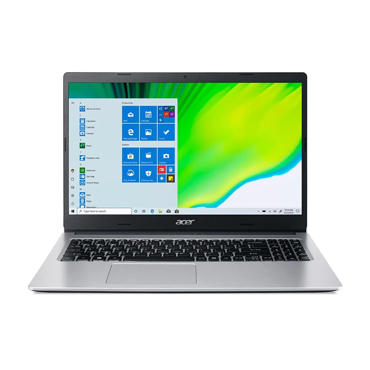 لپ تاپ ایسر 15.6 اینچی مدل Aspire 3 A315 i۷ 1165G7 32GB 1TB MX350