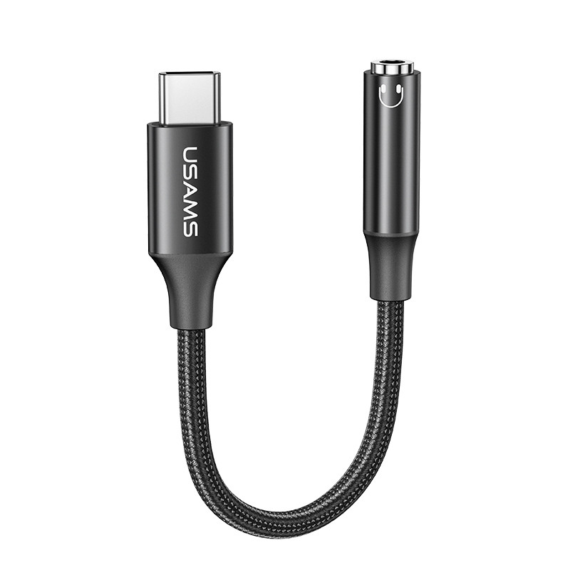 کابل تبدیل USB-C به AUX یوسمز مدل us-sj599 طول 0.13 متر