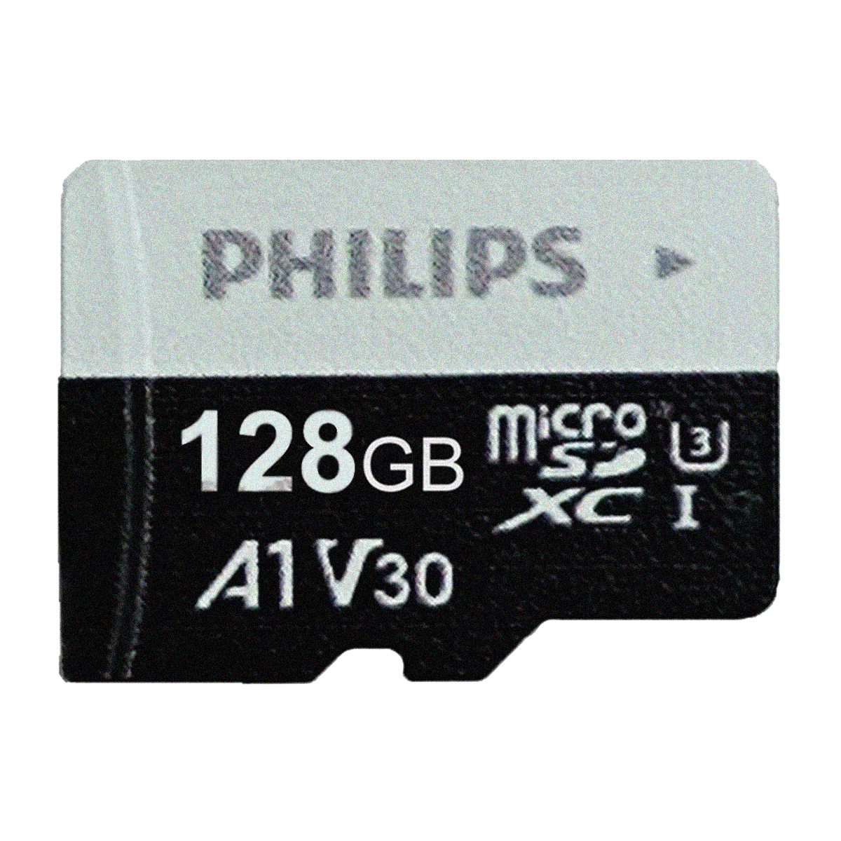 کارت حافظه microSDXC فیلیپس مدل A1-V30 کلاس 10 استاندارد UHS-I U3 سرعت 80MBps ظرفیت 128 گیگابایت