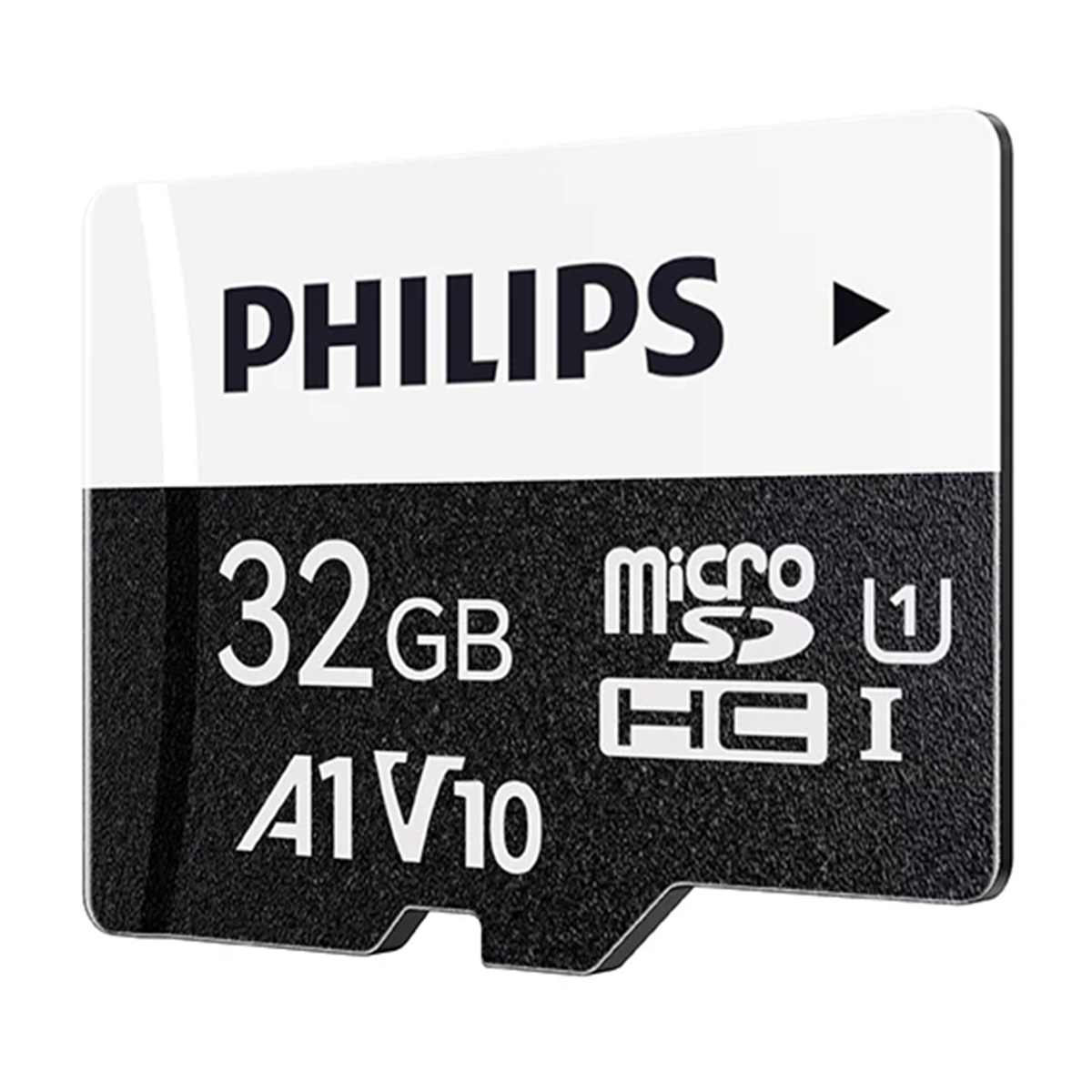 کارت حافظه microSDXC فیلیپس مدل A1-V10 کلاس 10 استاندارد UHS-I U3 سرعت 80MBps ظرفیت 32 گیگابایت