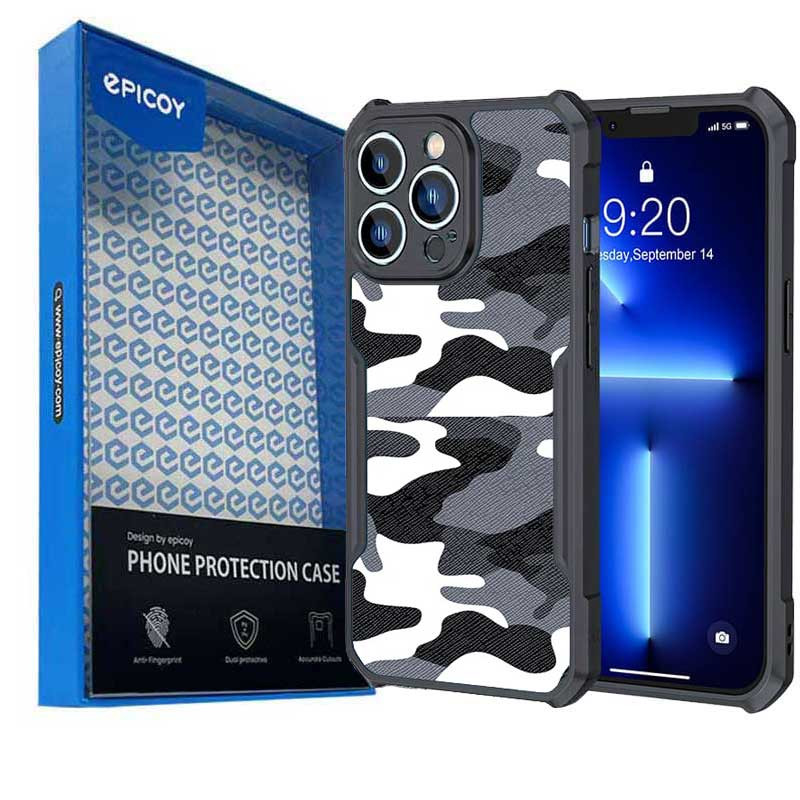 کاور گوشی اپل iPhone 11 Pro Max اپیکوی مدل Xundd Camouflage-سبز ارتشی