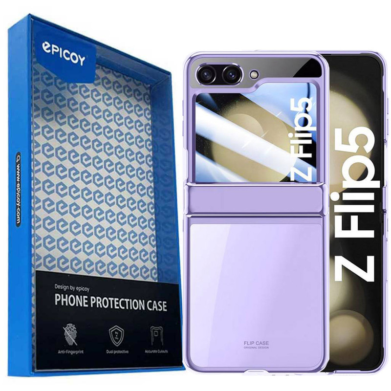 کاور اپیکوی مدل Xundd Electroplated مناسب برای گوشی موبایل سامسونگ Galaxy Z Flip 5