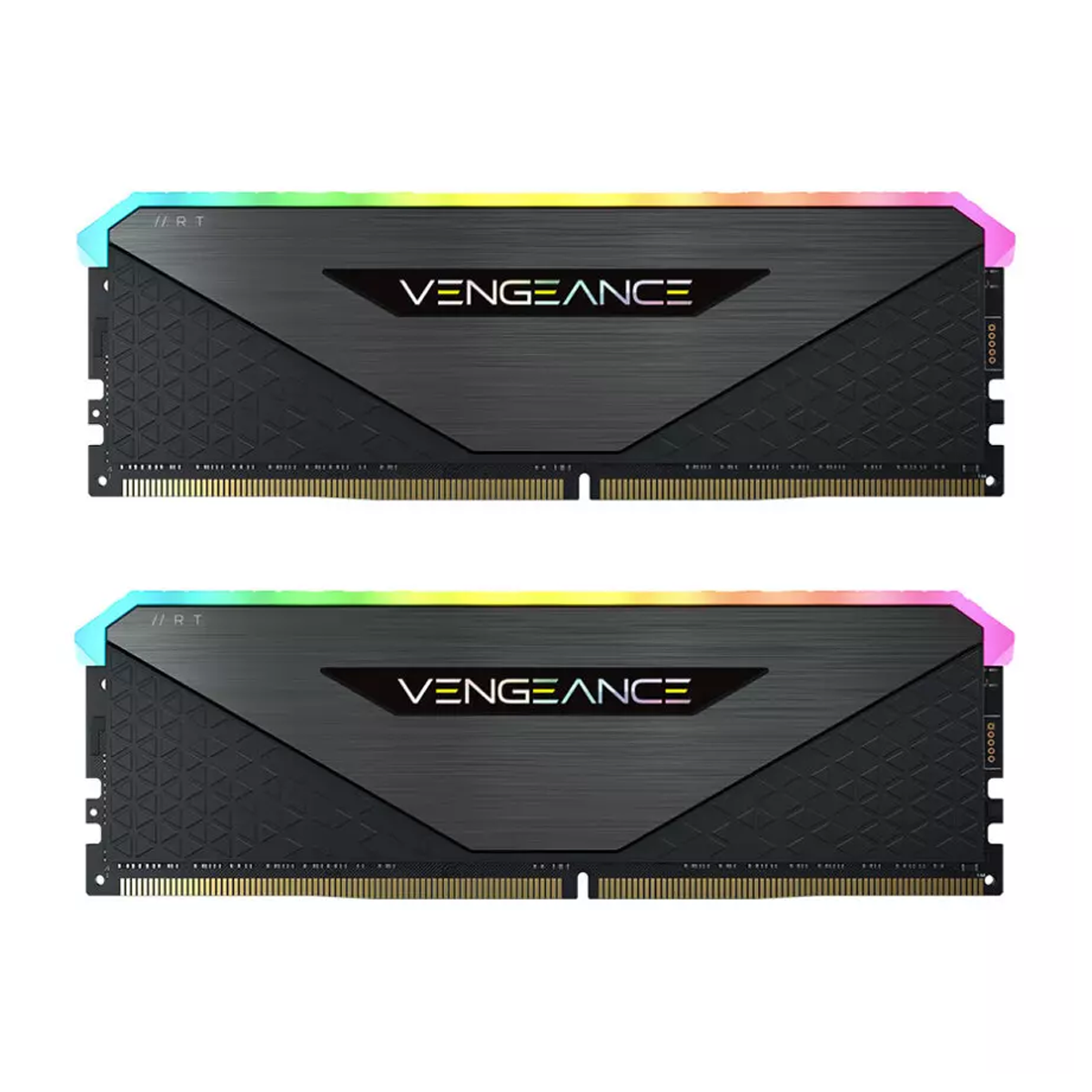 رم کامپیوتر DDR4 دو کاناله 3200 مگاهرتز CL18 کورسیر مدل VENGEANCE RGB RS ظرفیت 16 گیگابایت