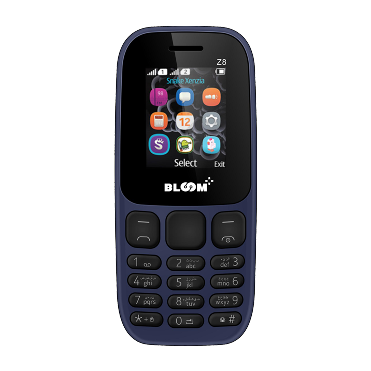گوشی موبایل بلووم مدل Z8 دو سیم کارت-سرمه‌ای