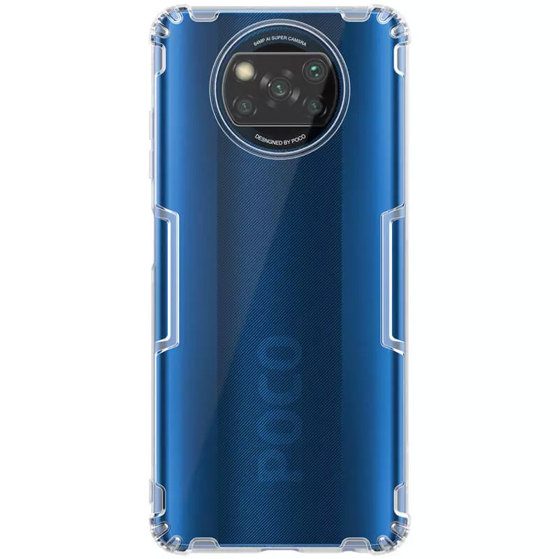 کاور گوشی شیائومی Poco X3- X3 Pro- X3 NFC نیلکین مدل Nature TPU -بی رنگ