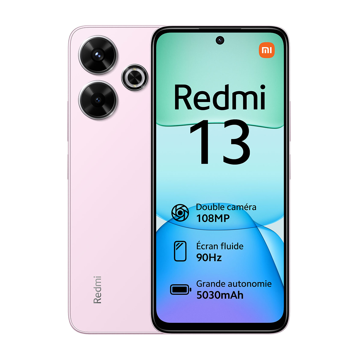 گوشی موبایل شیائومی مدل Redmi 13 4G ظرفیت 256 گیگابایت رم 8 گیگابایت-صورتی