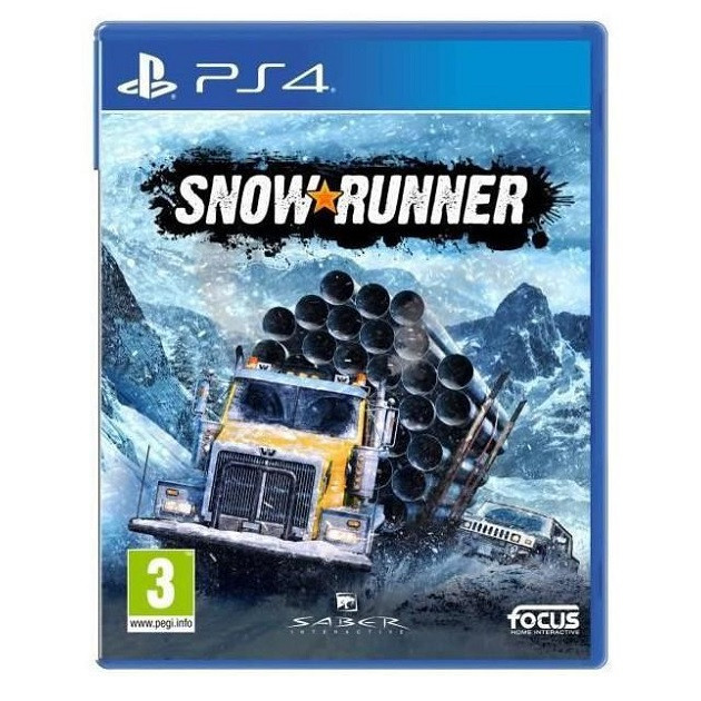 بازی Snow Runner برای PS4-چند رنگ 