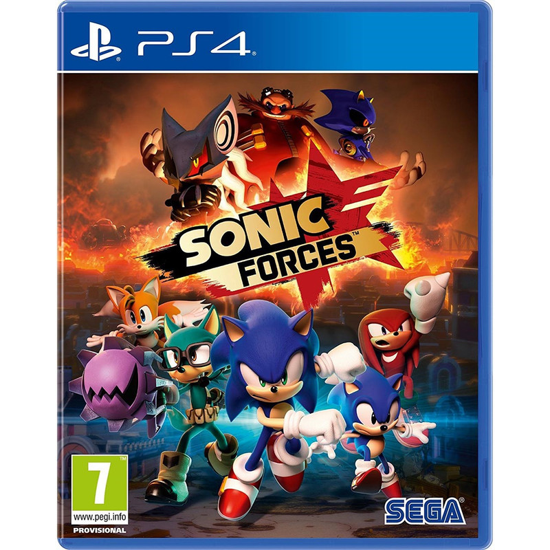 بازی سونیک Sonic Forces برای PS4-چند رنگ 