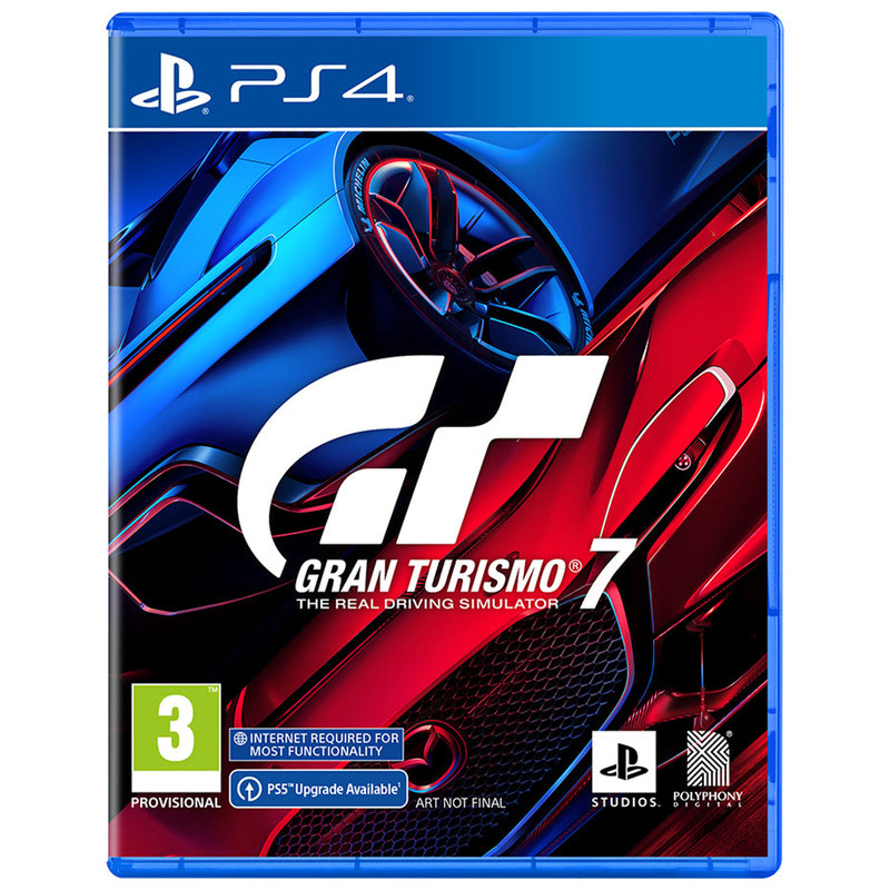 بازی Gran Turismo 7 برای PS4-چند رنگ 