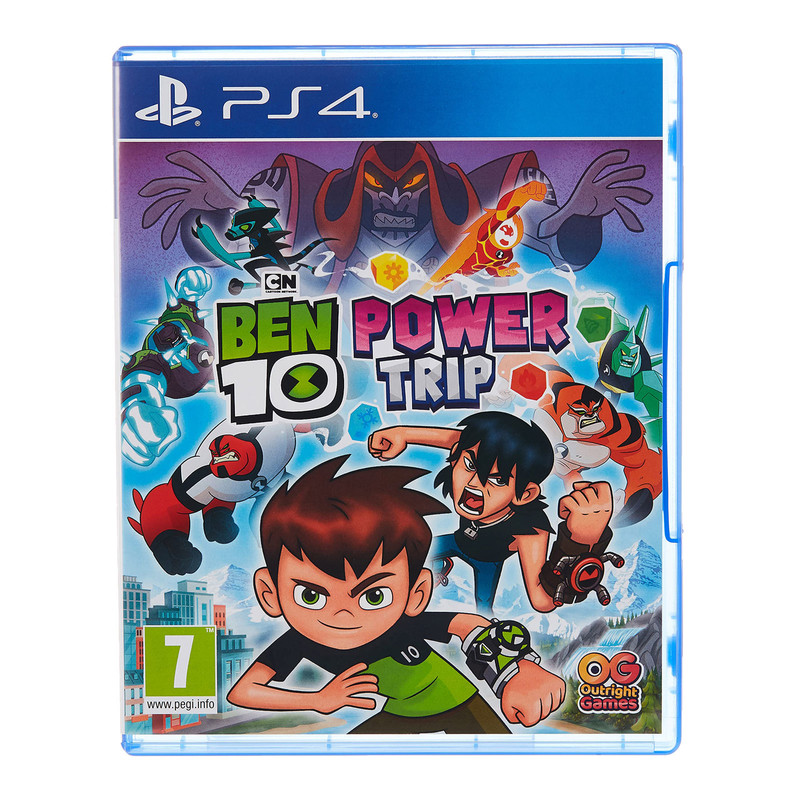 بازی بن 10 BEN 10 Power Trip برای PS4-چند رنگ 