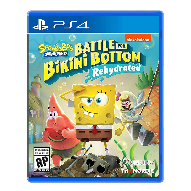 بازی باب اسفنجی SpongeBob برای PS4-چند رنگ 