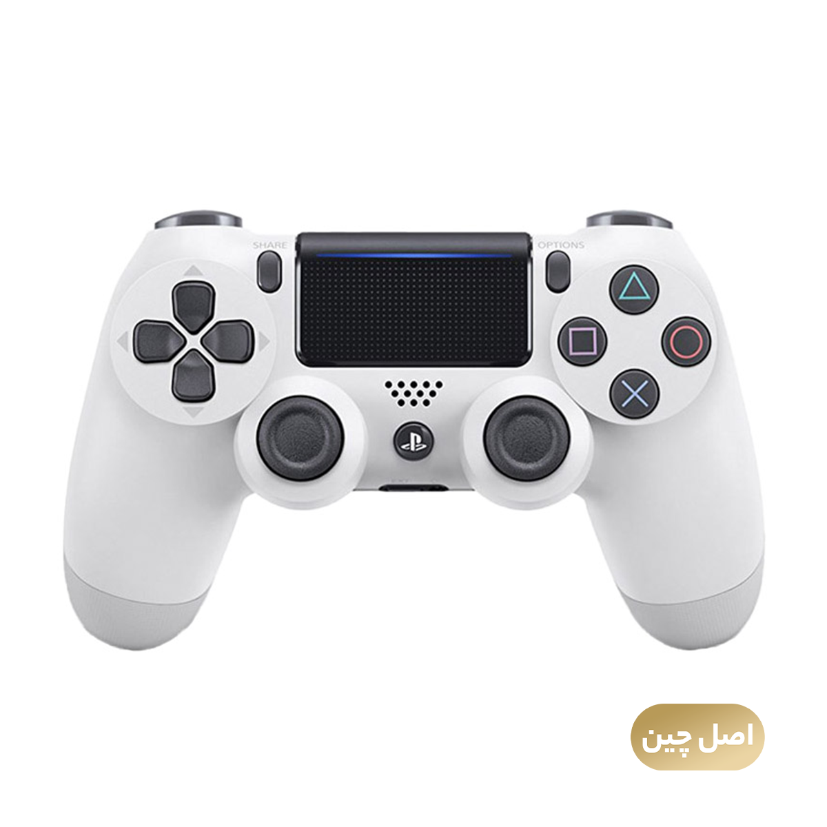 دسته PS4 سفید مدل DUALSHOCK - های کپی-سفید