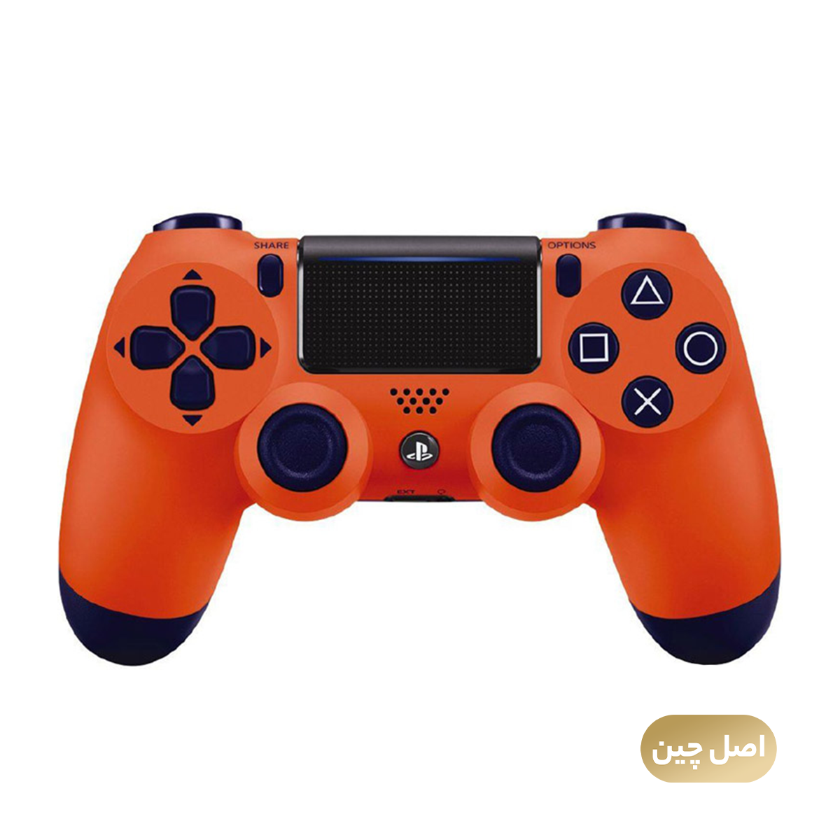 دسته PS4 نارنجی مدل DUALSHOCK - های کپی