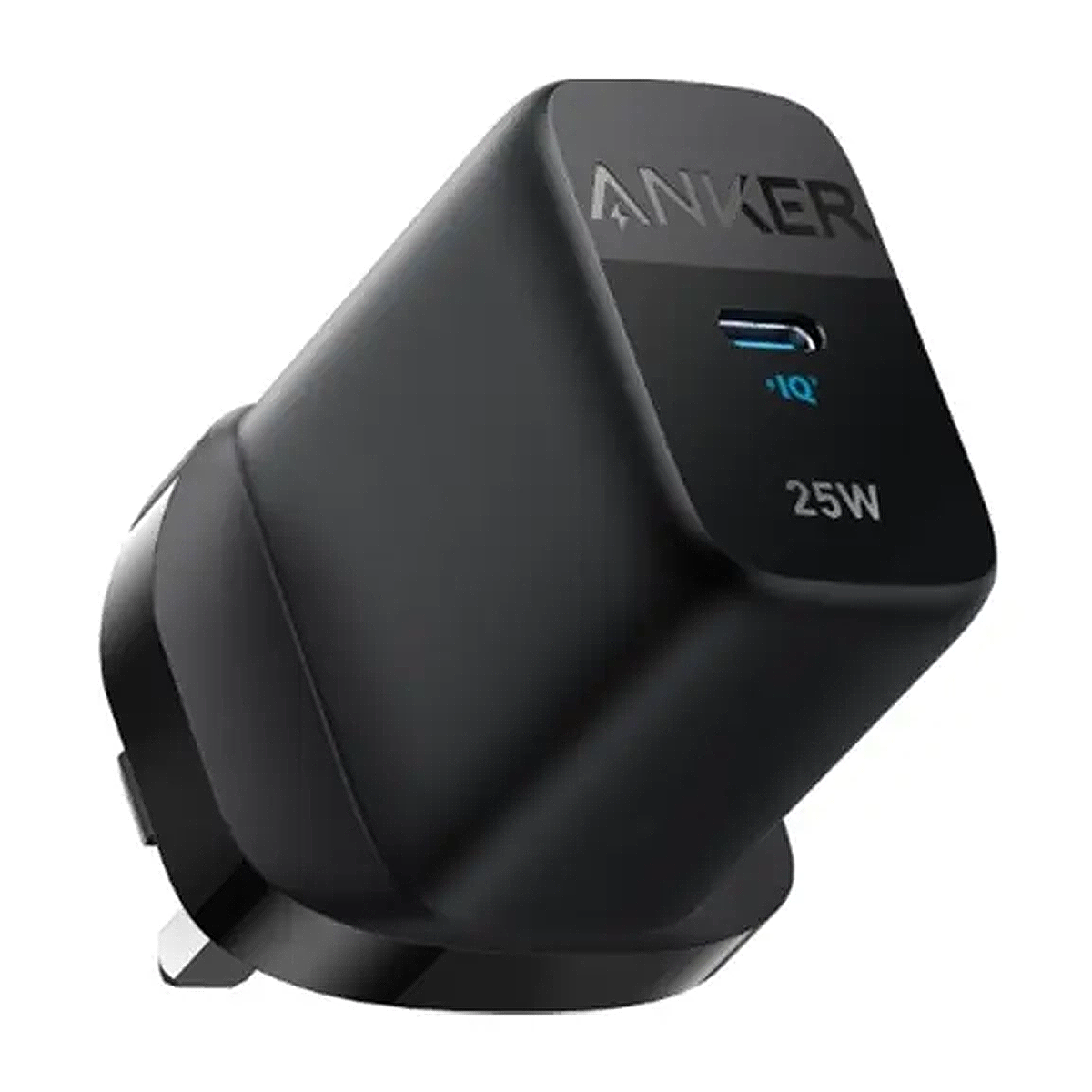 شارژر دیواری انکر مدل Anker 312 PPS A2642 UK توان 25 وات به همراه تبدیل 3 به 2