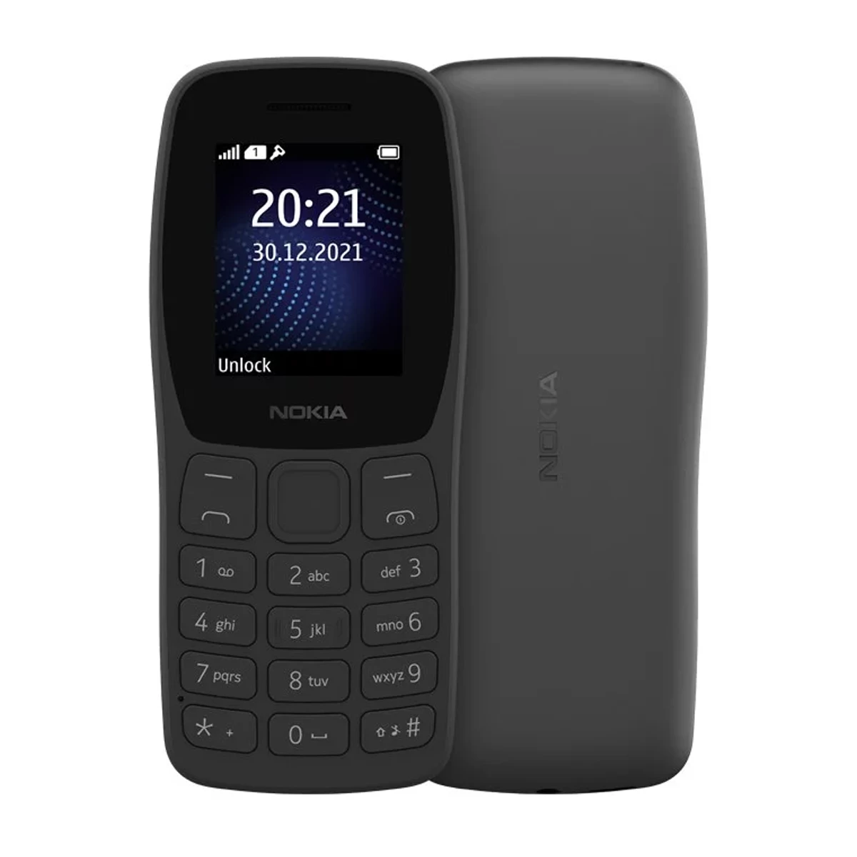 گوشی موبایل نوکیا مدل 2022 Nokia 105 دو سیم کارت - AE