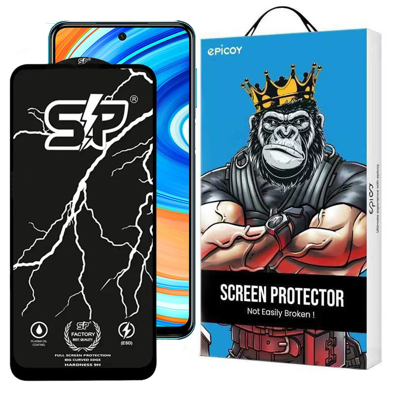 محافظ صفحه نمایش گوشی شیائومی Redmi Note 9 Pro Max-Note 9 Pro 5G-Note 9 Pro 4G -Note 9 Pro 4G (Global)-Note 9S اپیکوی مدل SP Factory-بی رنگ