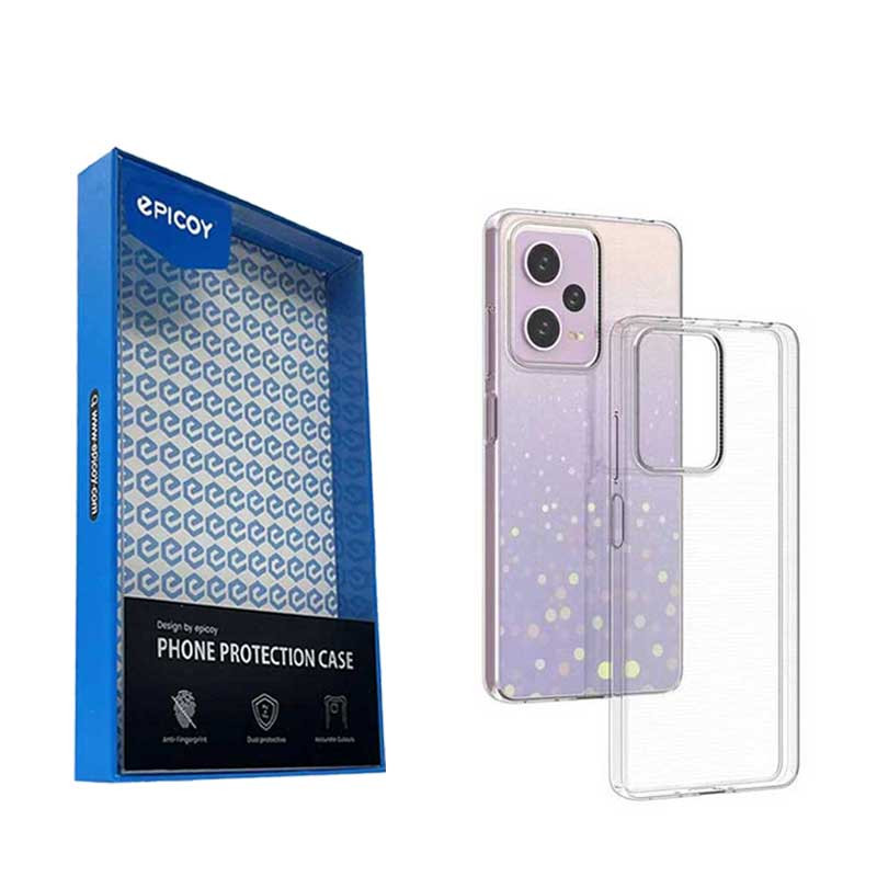 کاور گوشی پوکو X5 Pro اپیکوی مدل Transparent Clear-بی رنگ