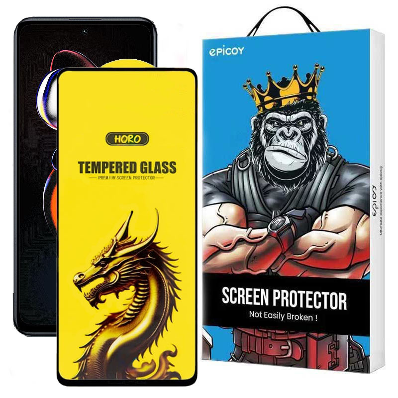 گلس گوشی شیائومی Redmi Note 12T Pro- Note 11T Pro Plus- Note 11T Pro- Note 11T 5G- Note 11S 5G اپیکوی مدل Golden Dragon-بی رنگ