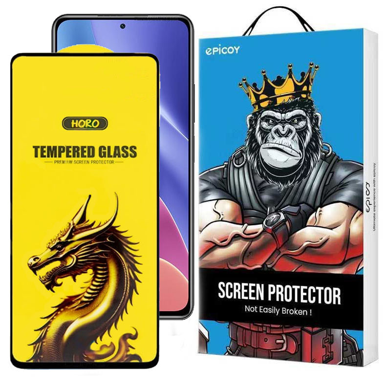 گلس گوشی شیائومی Redmi K40 Ultra- K40 Pro Plus- K40 Gaming- K40 Pro- K40S- K40 اپیکوی مدل Golden Dragon-بی رنگ